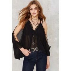 Nasty Gal Off the Shoulder Top